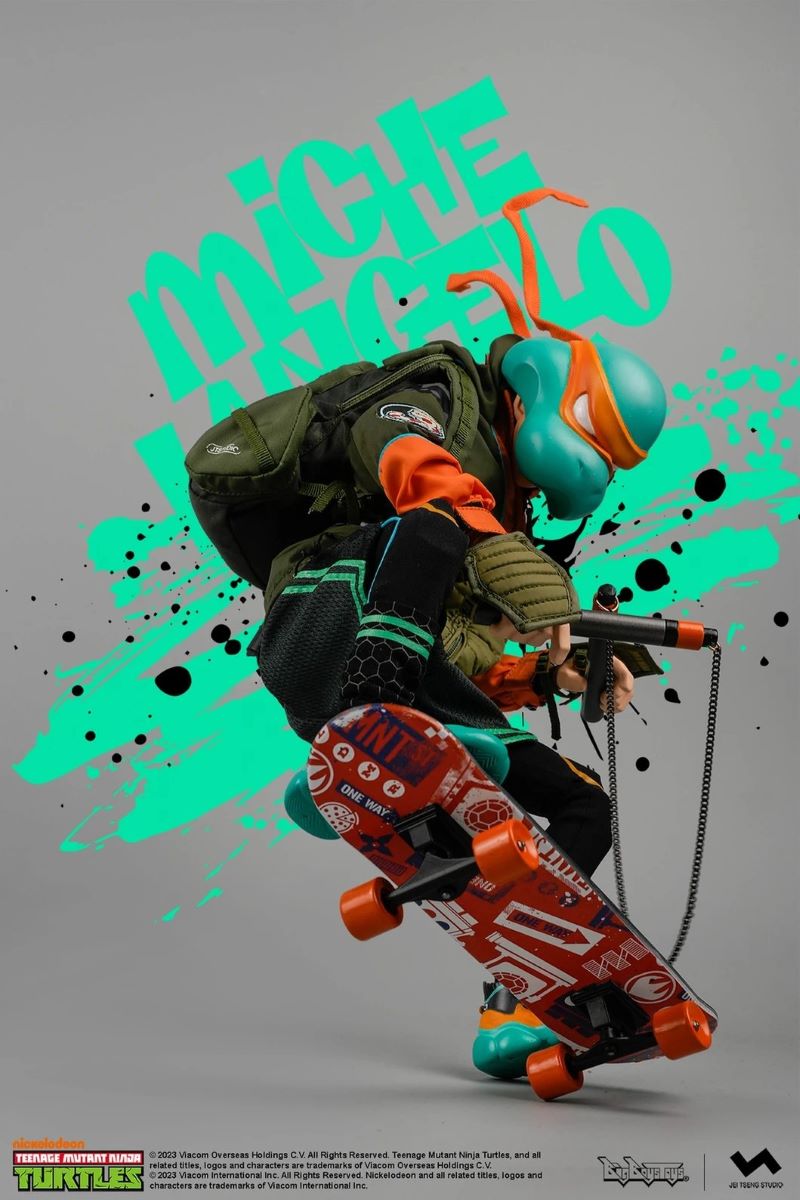 Leonardo and Michelangelo 1/6