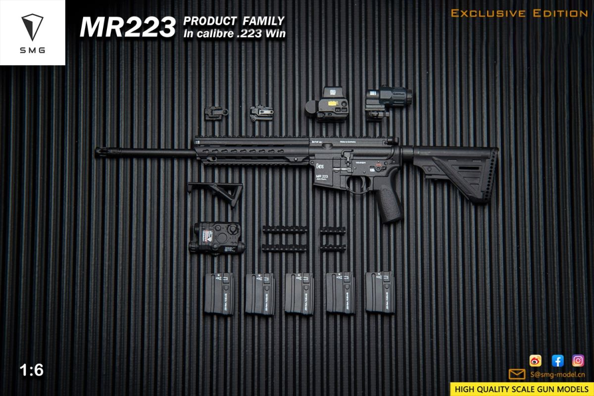 MR223 A3 series weapon model 1/6
