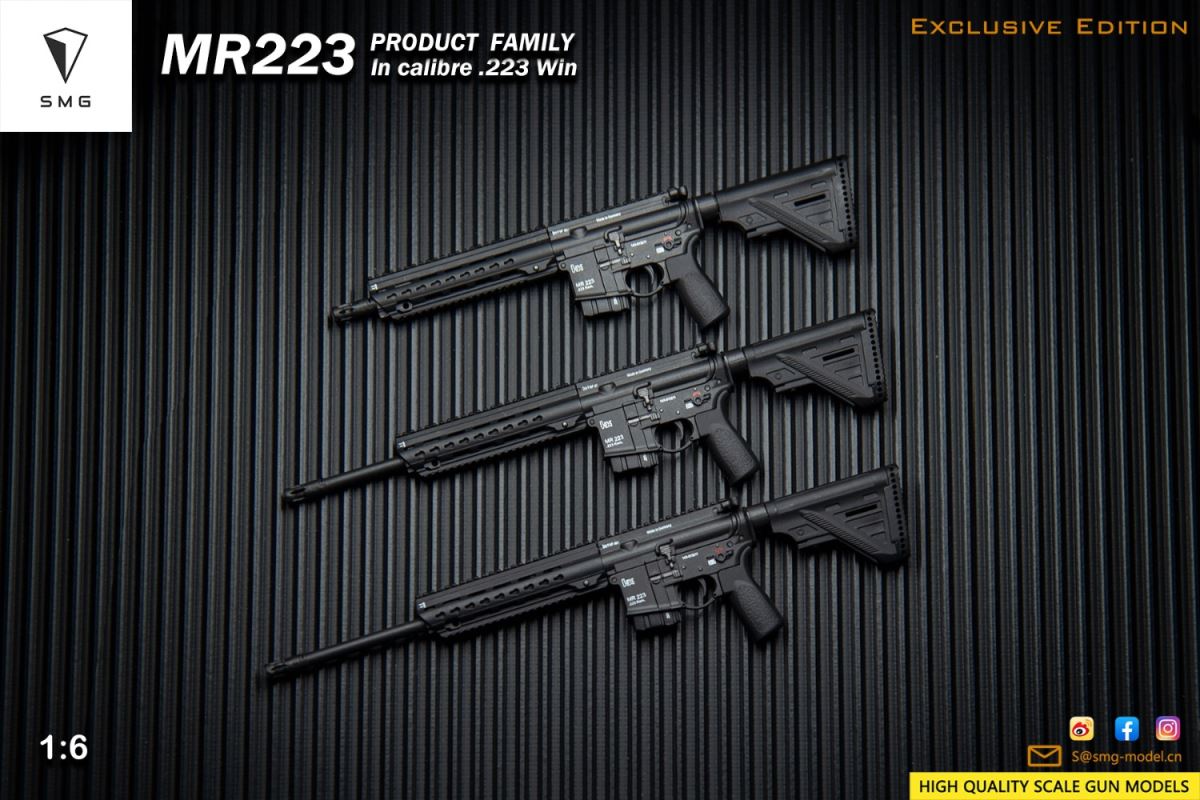 MR223 A3 series weapon model 1/6