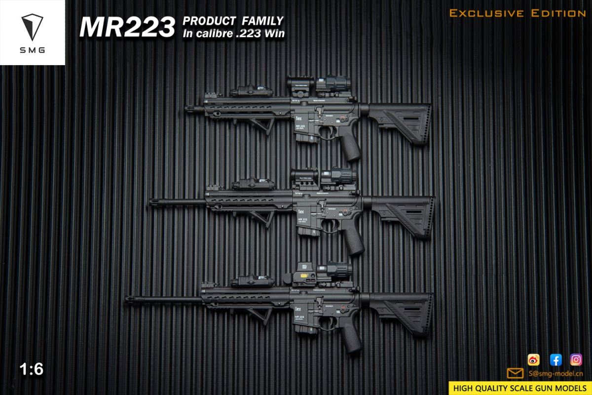 MR223 A3 series weapon model 1/6