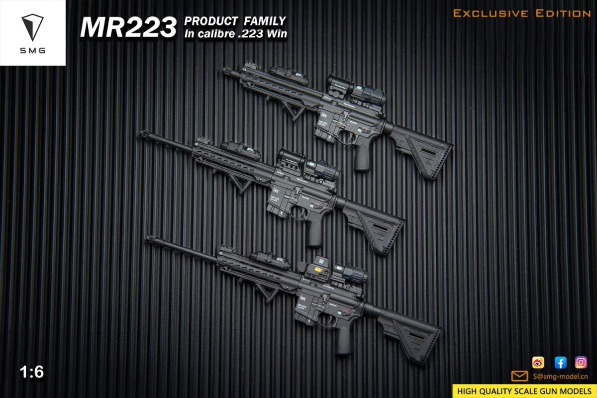 MR223 A3 series weapon model 1/6