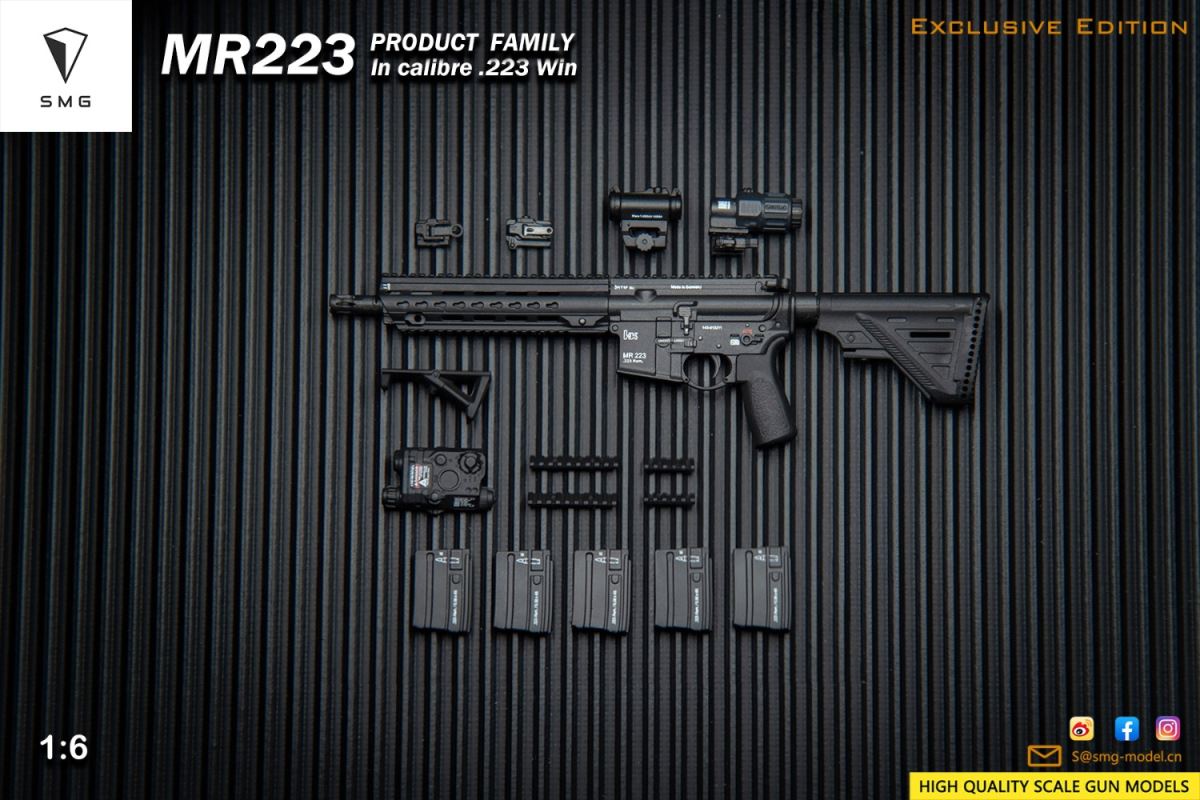 MR223 A3 series weapon model 1/6