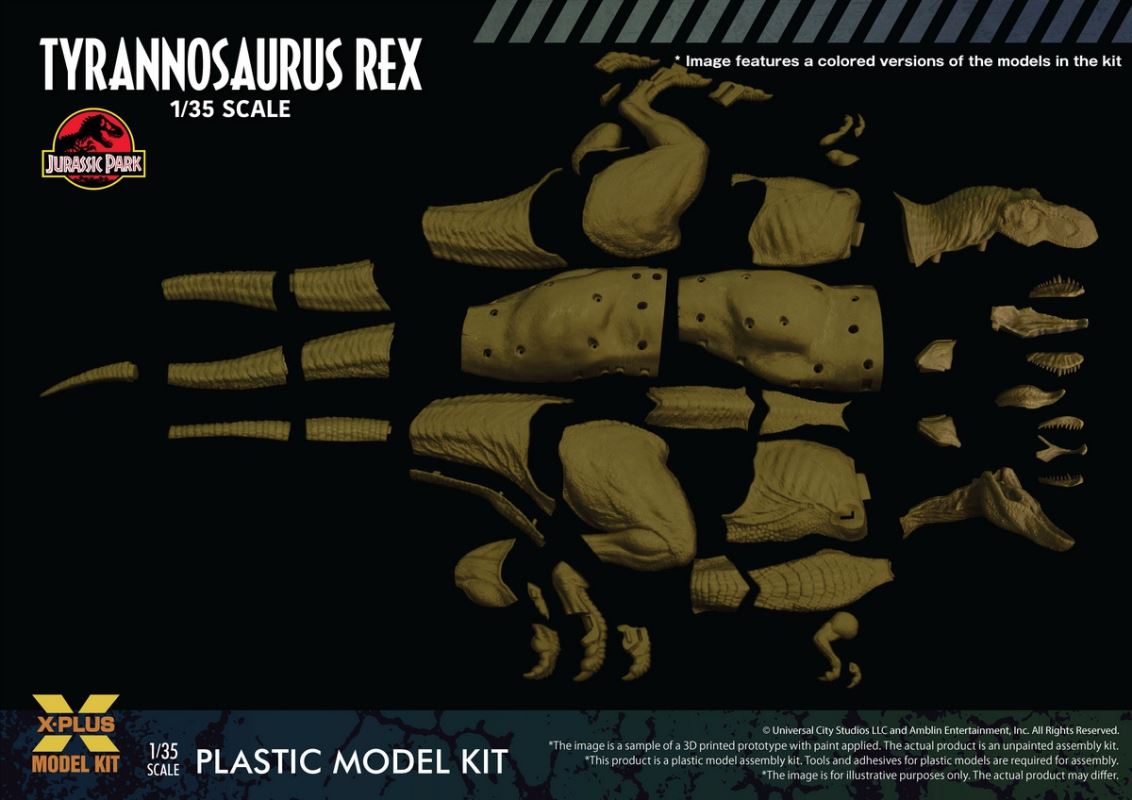 Jurassic Park Tyrannosaurus Rex 1/35