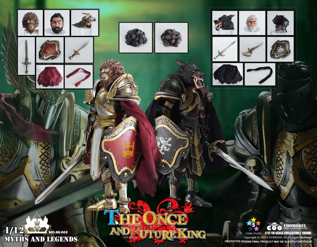Myth and Legend ML002 Mordred - Black Knight 1/12