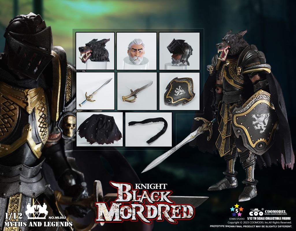 Myth and Legend ML002 Mordred - Black Knight 1/12