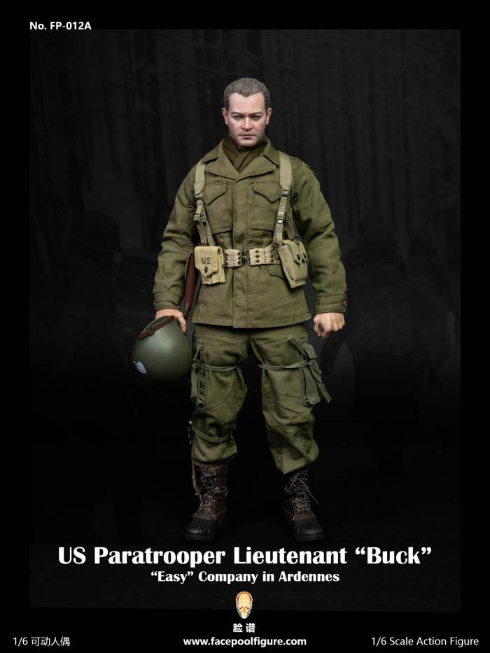 World War II U.S. Airborne Division - E Company Lieutenant (FP012A/B) 1/6