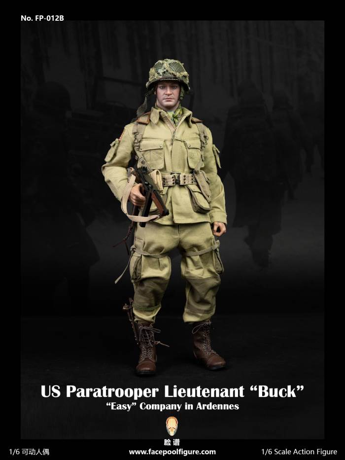 World War II U.S. Airborne Division - E Company Lieutenant (FP012A/B) 1/6