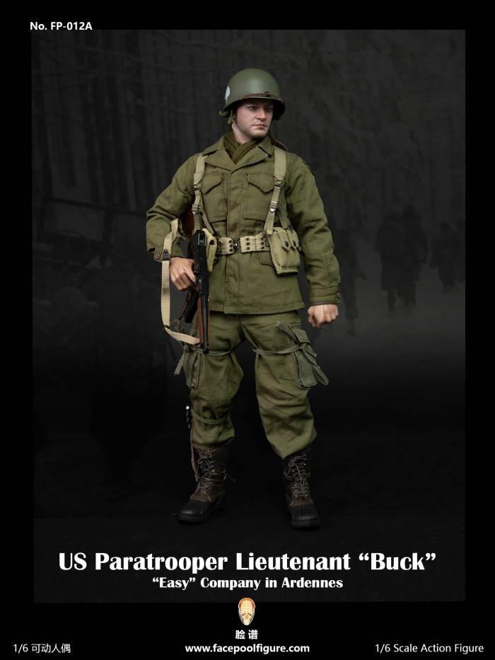World War II U.S. Airborne Division - E Company Lieutenant (FP012A/B) 1/6