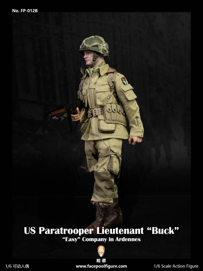 World War II U.S. Airborne Division - E Company Lieutenant (FP012A/B) 1/6