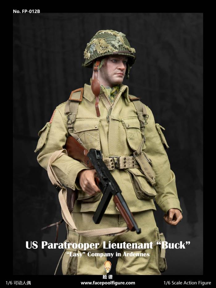World War II U.S. Airborne Division - E Company Lieutenant (FP012A/B) 1/6