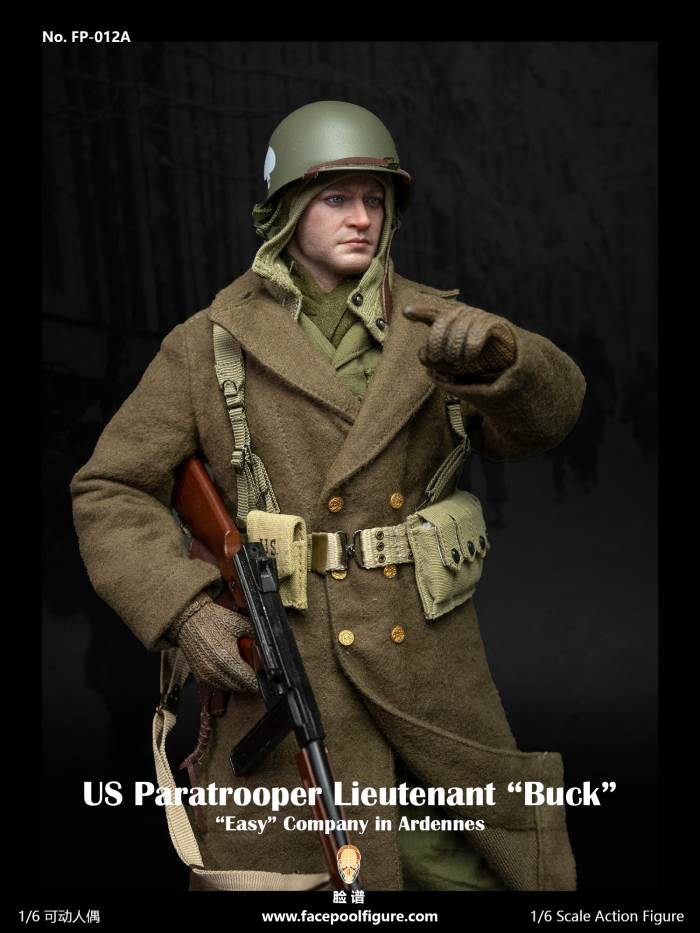 World War II U.S. Airborne Division - E Company Lieutenant (FP012A/B) 1/6