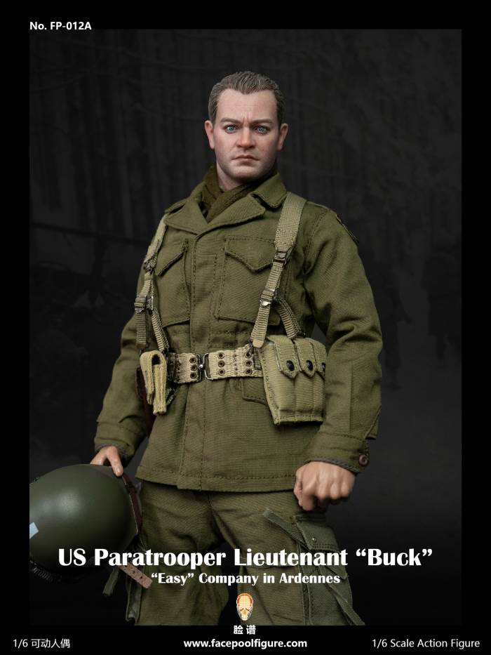 World War II U.S. Airborne Division - E Company Lieutenant (FP012A/B) 1/6
