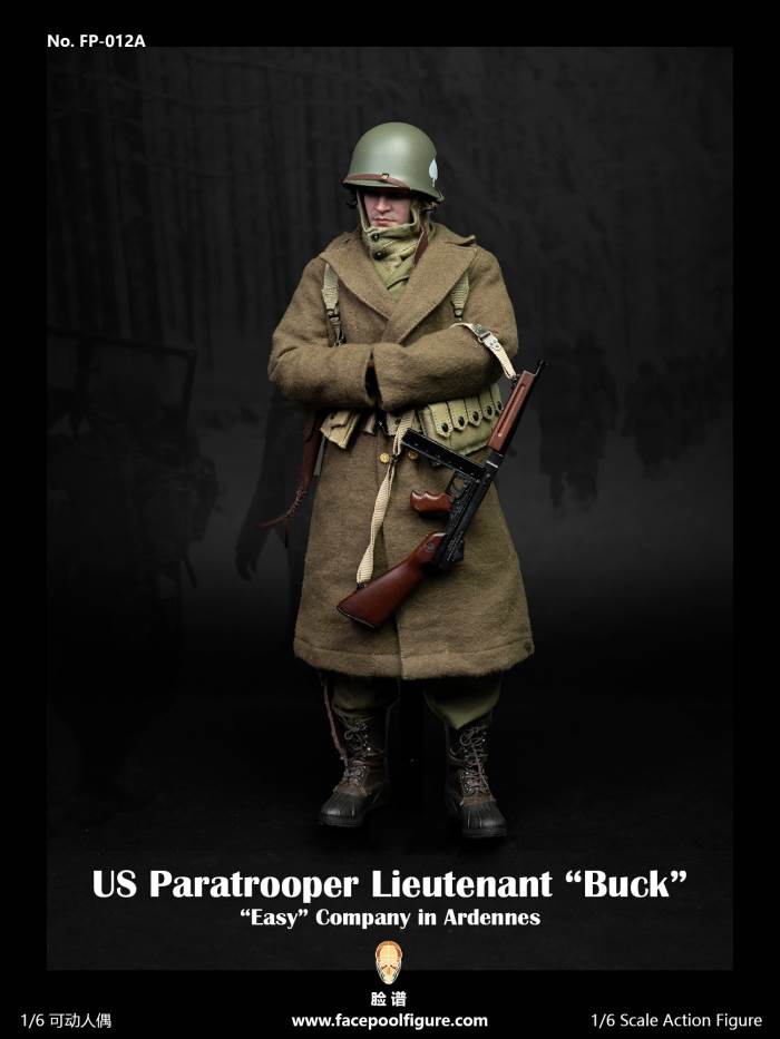 World War II U.S. Airborne Division - E Company Lieutenant (FP012A/B) 1/6