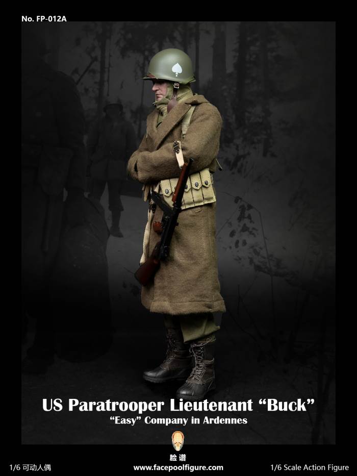 World War II U.S. Airborne Division - E Company Lieutenant (FP012A/B) 1/6