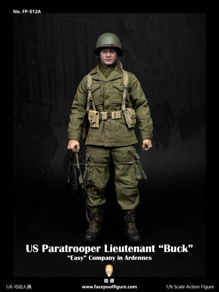 World War II U.S. Airborne Division - E Company Lieutenant (FP012A/B) 1/6
