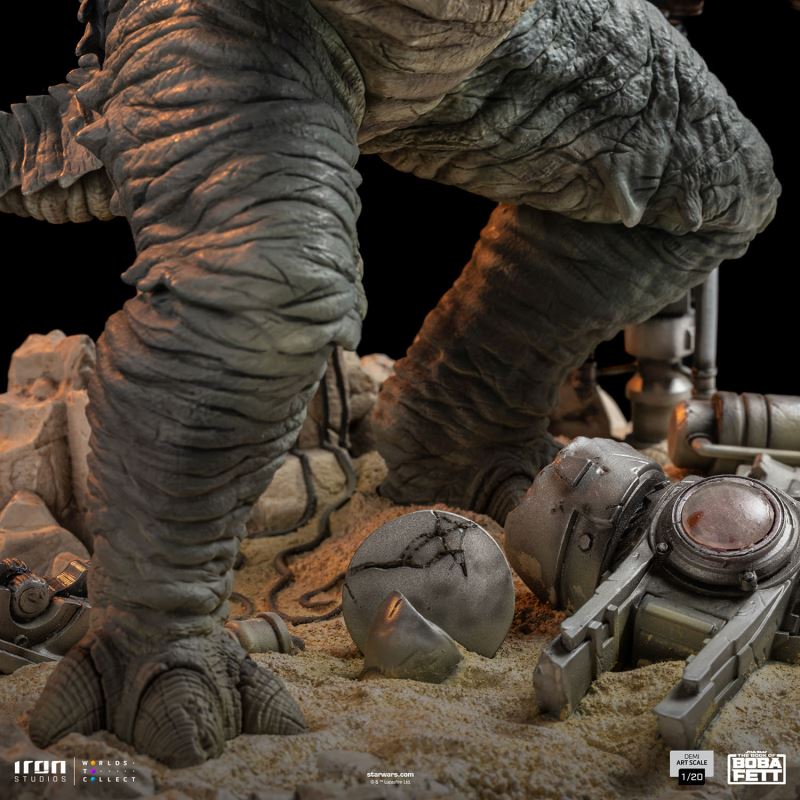 BOBA FETT & RANCOR