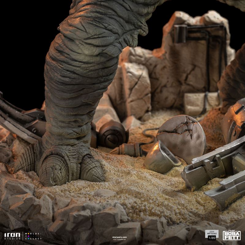 BOBA FETT & RANCOR