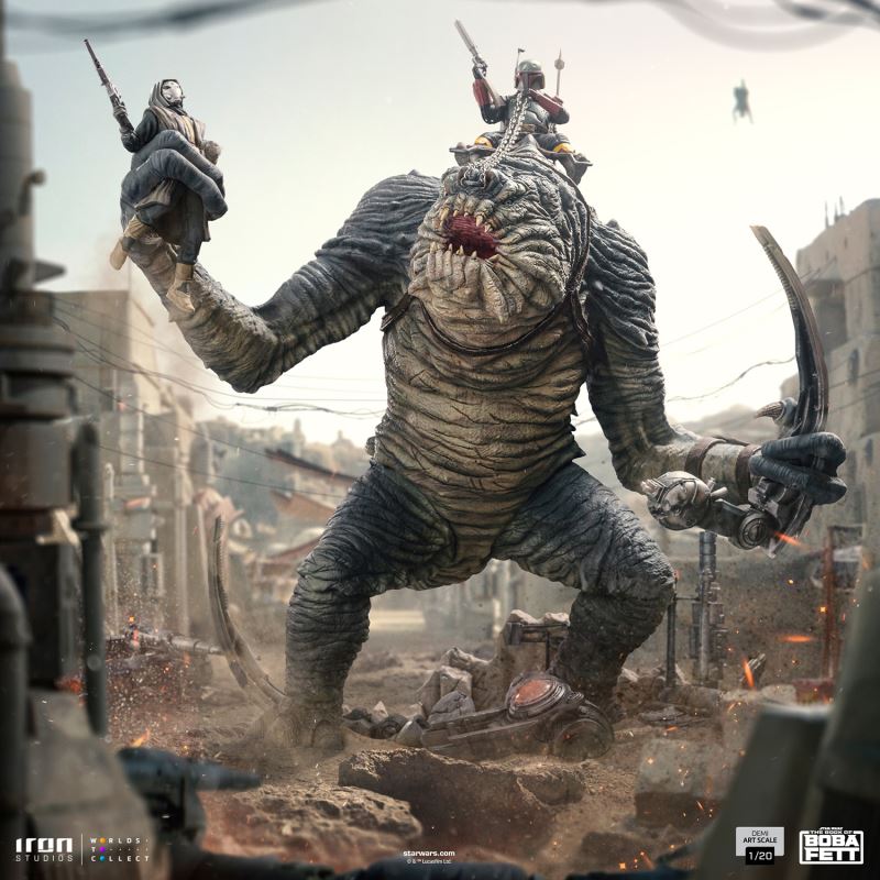 BOBA FETT & RANCOR
