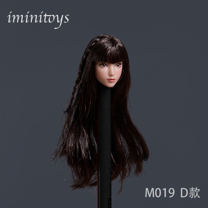 Female Girl Head Carving (M019) 1/12