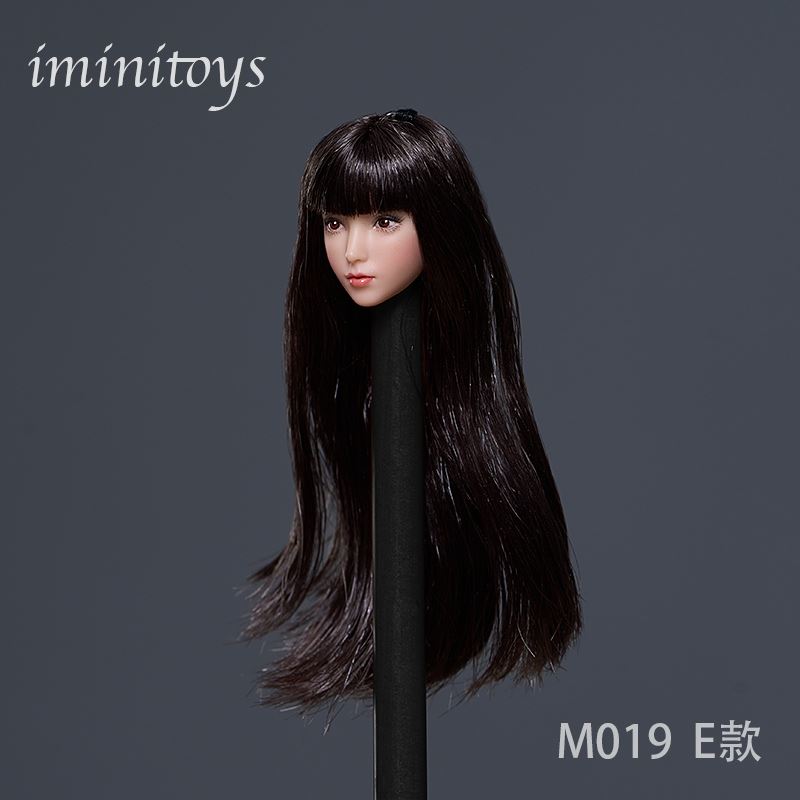 Female Girl Head Carving (M019) 1/12