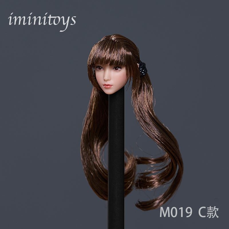 Female Girl Head Carving (M019) 1/12