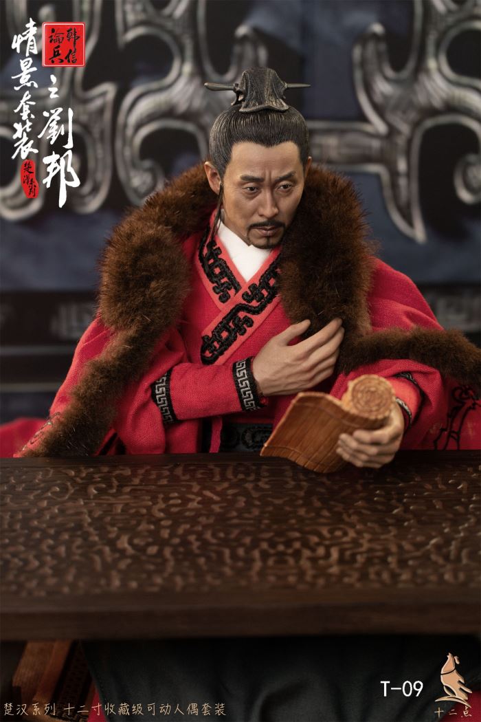 Chu-Han series scene set Han Xin Lun Bing: Liu Bang Han Wang Liu Bang 1/6