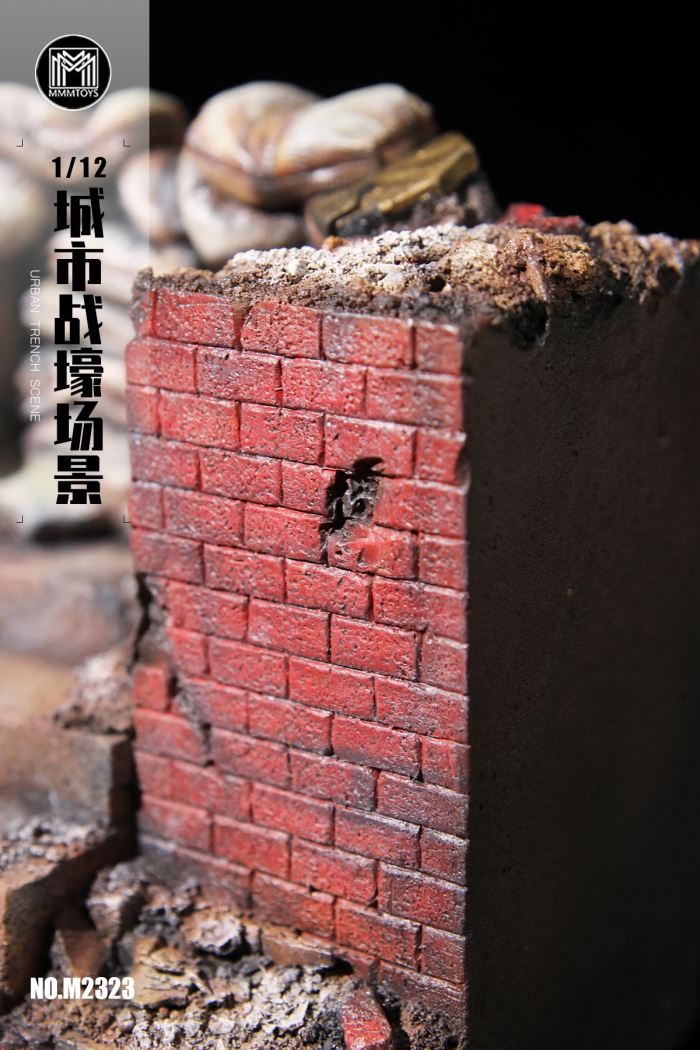 city trench scene (M2323) 1/12