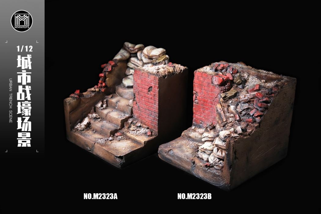 city trench scene (M2323) 1/12