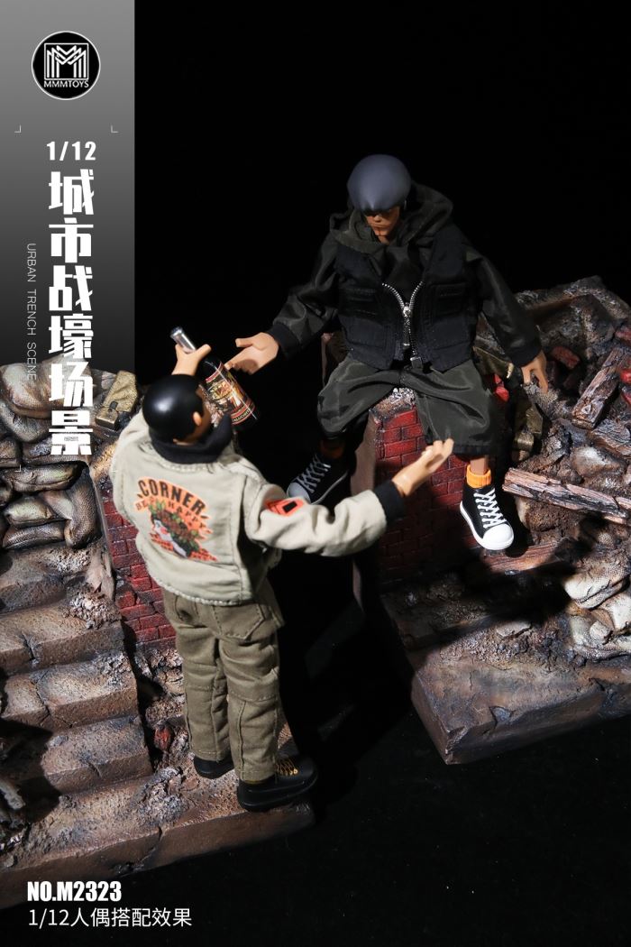 city trench scene (M2323) 1/12