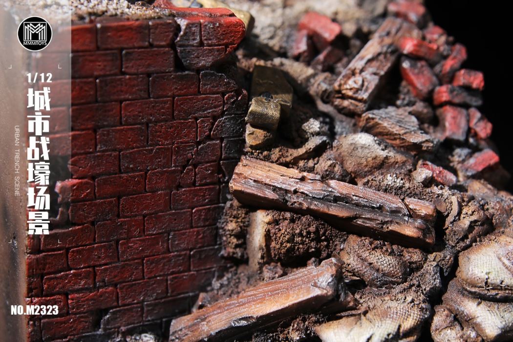 city trench scene (M2323) 1/12