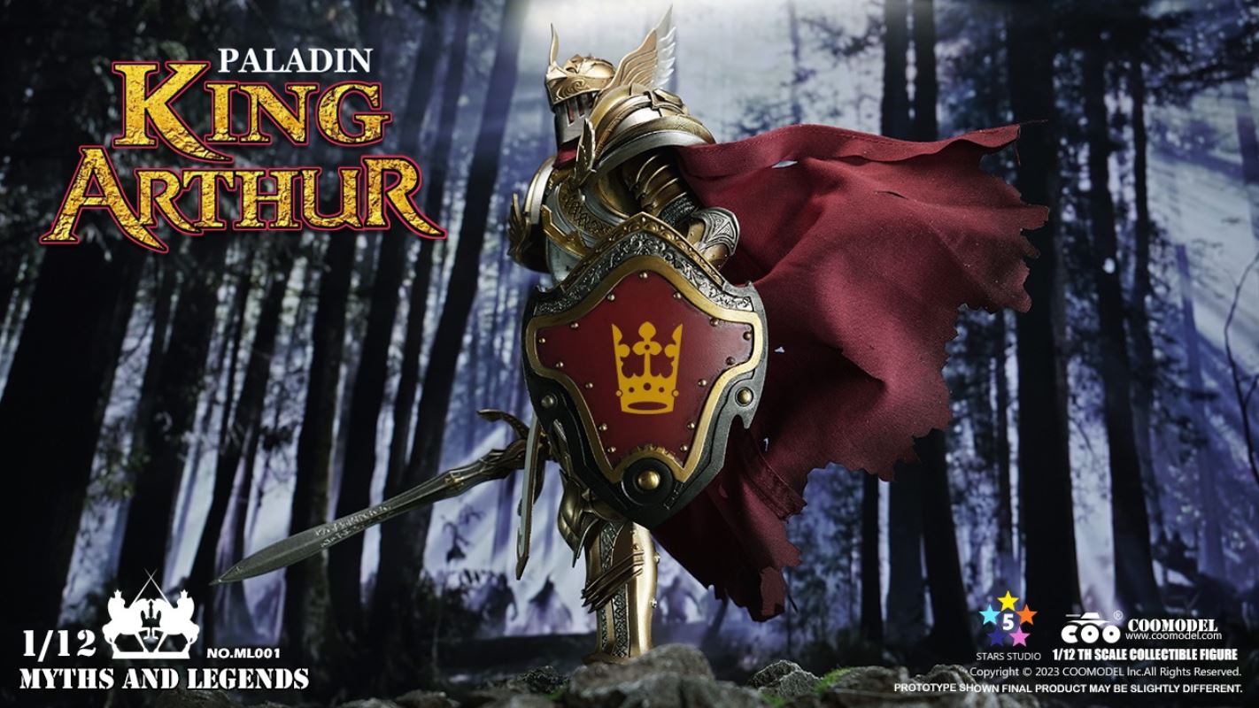 Myth and Legend ML001 King Arthur - Paladin 1/12
