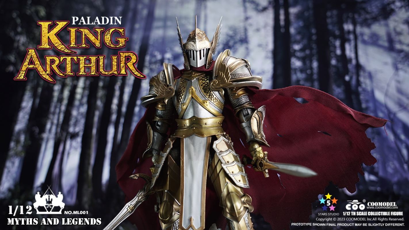 Myth and Legend ML001 King Arthur - Paladin 1/12