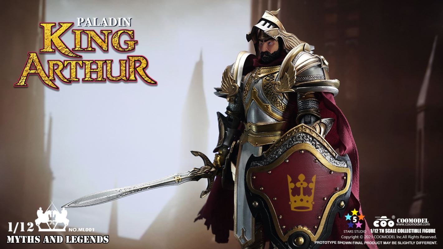Myth and Legend ML001 King Arthur - Paladin 1/12
