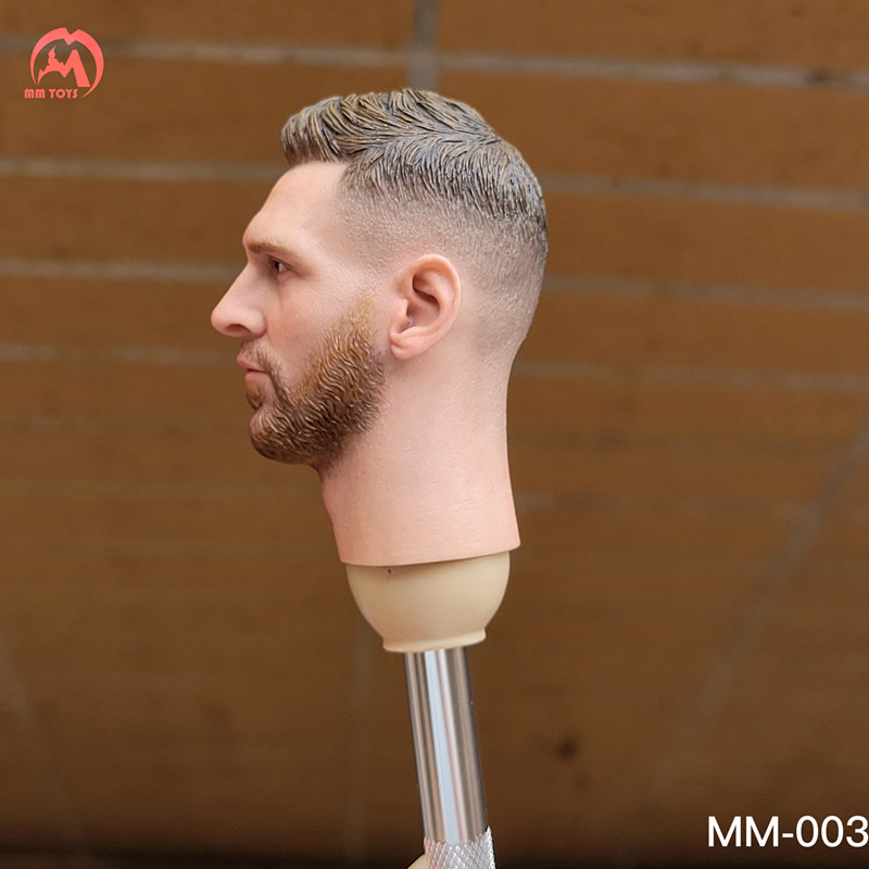 Messi Head Carving 1/6