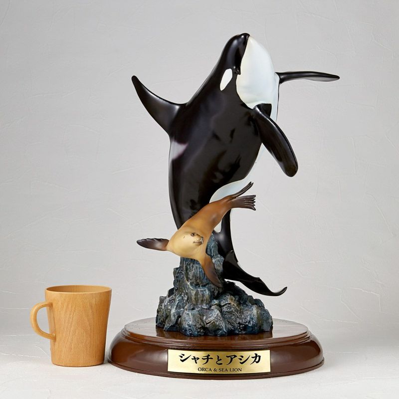 NATURE TALES killer whale and sea lion