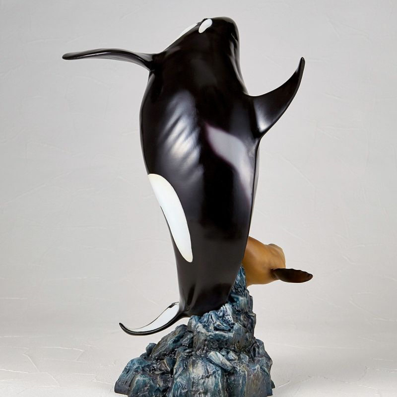 NATURE TALES killer whale and sea lion