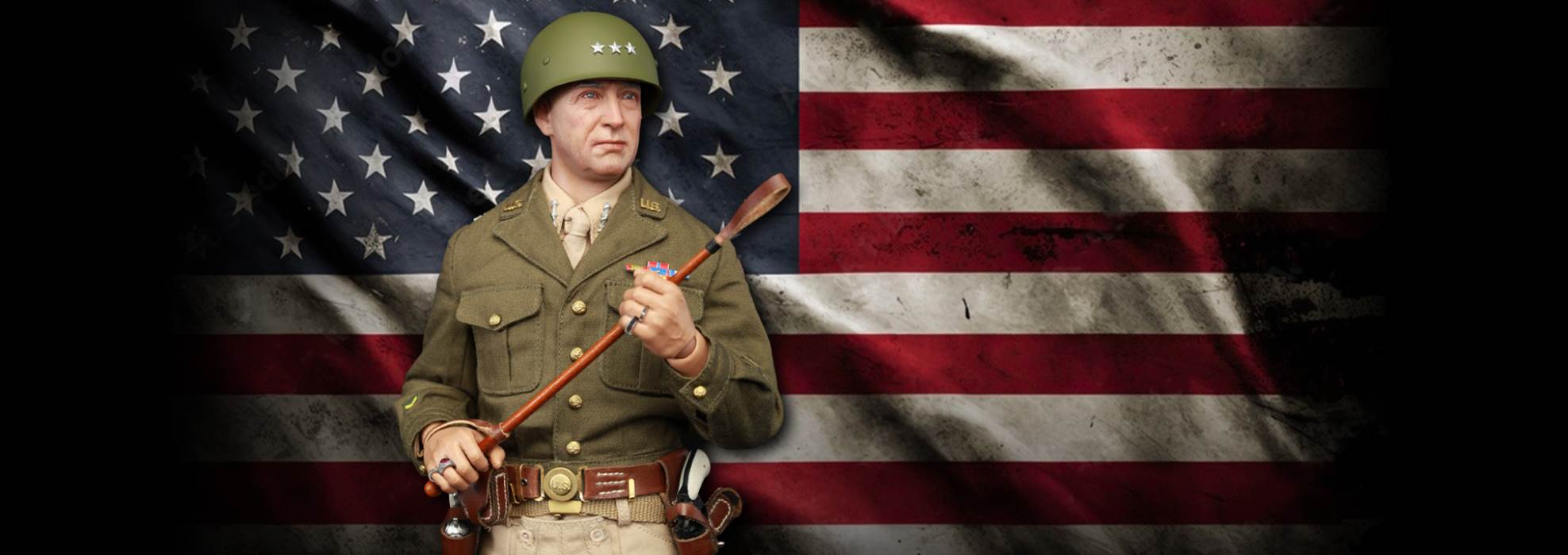 World War II U.S. Army General - General George Patton 1/6