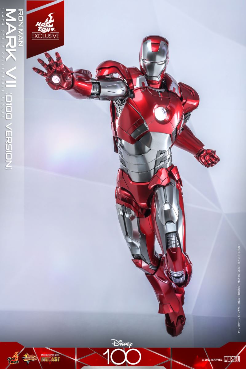 Disney 100th Anniversary Iron Man Mark7 (MMS696D54) 1/6
