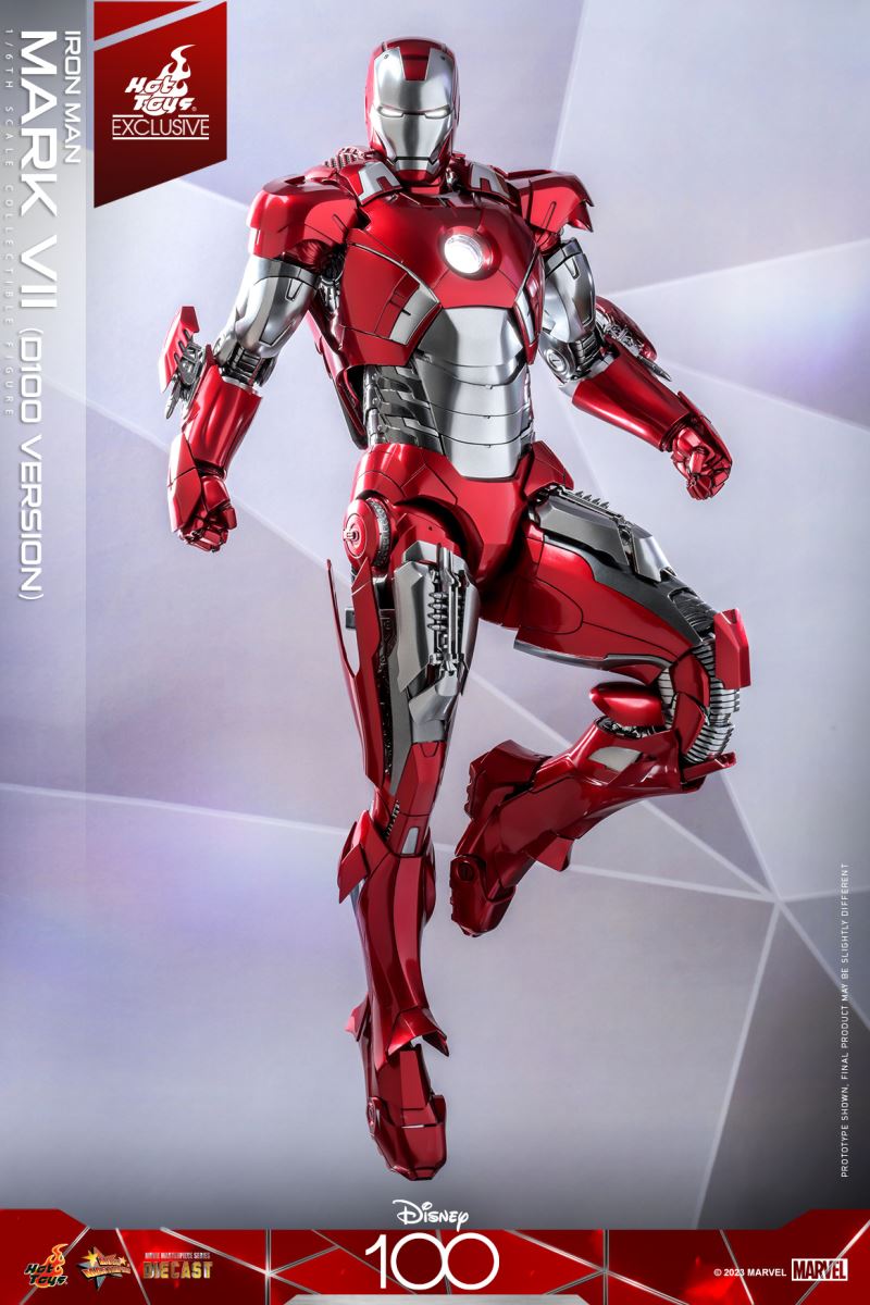 Disney 100th Anniversary Iron Man Mark7 (MMS696D54) 1/6