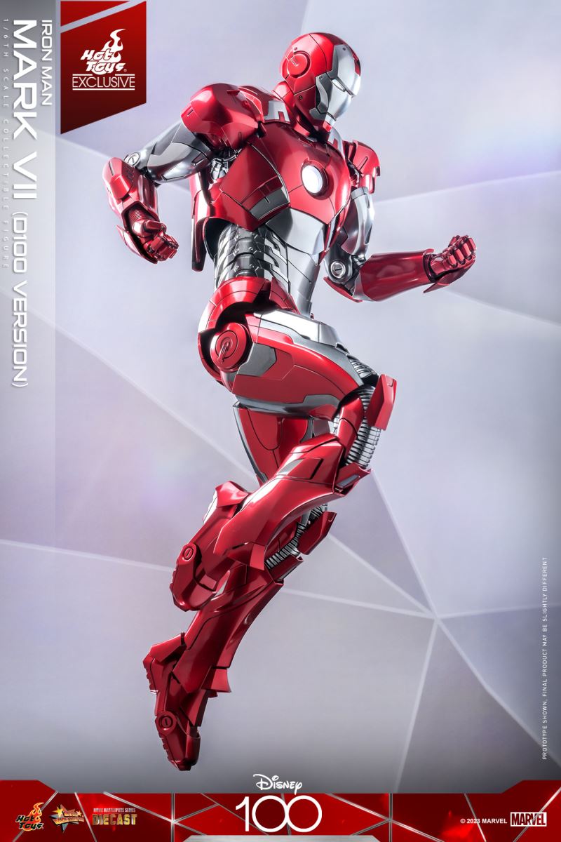 Disney 100th Anniversary Iron Man Mark7 (MMS696D54) 1/6