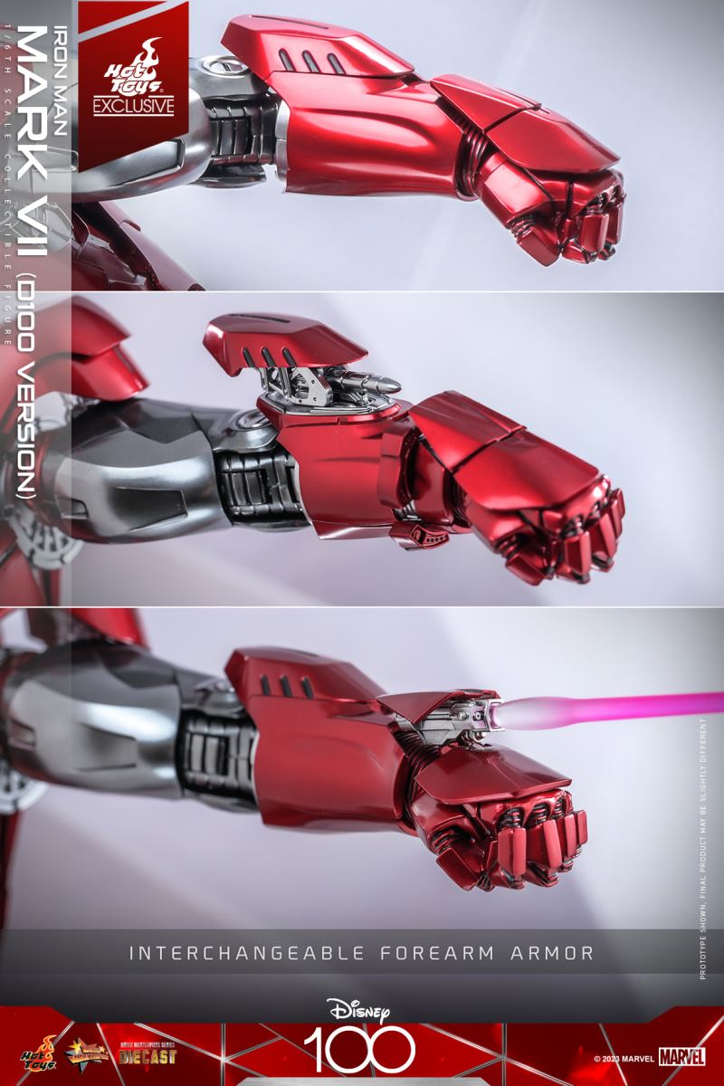 Disney 100th Anniversary Iron Man Mark7 (MMS696D54) 1/6