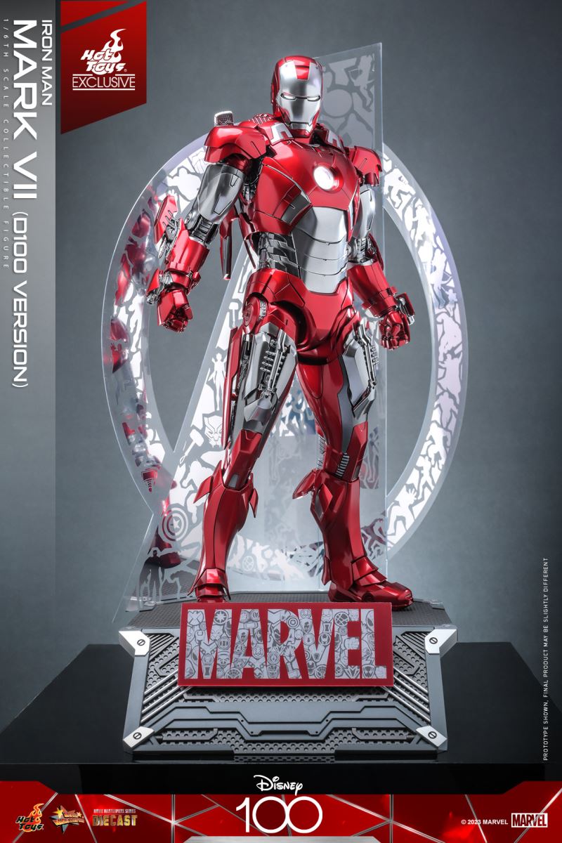 Disney 100th Anniversary Iron Man Mark7 (MMS696D54) 1/6