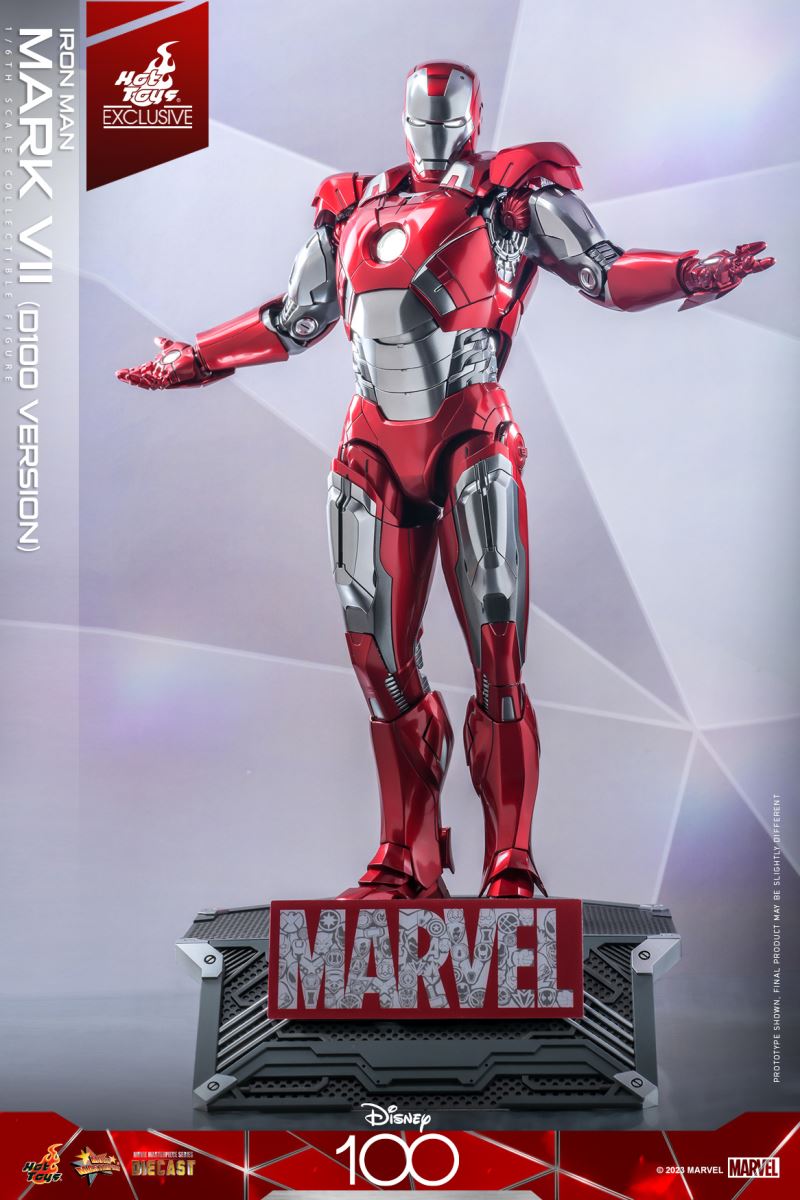 Disney 100th Anniversary Iron Man Mark7 (MMS696D54) 1/6