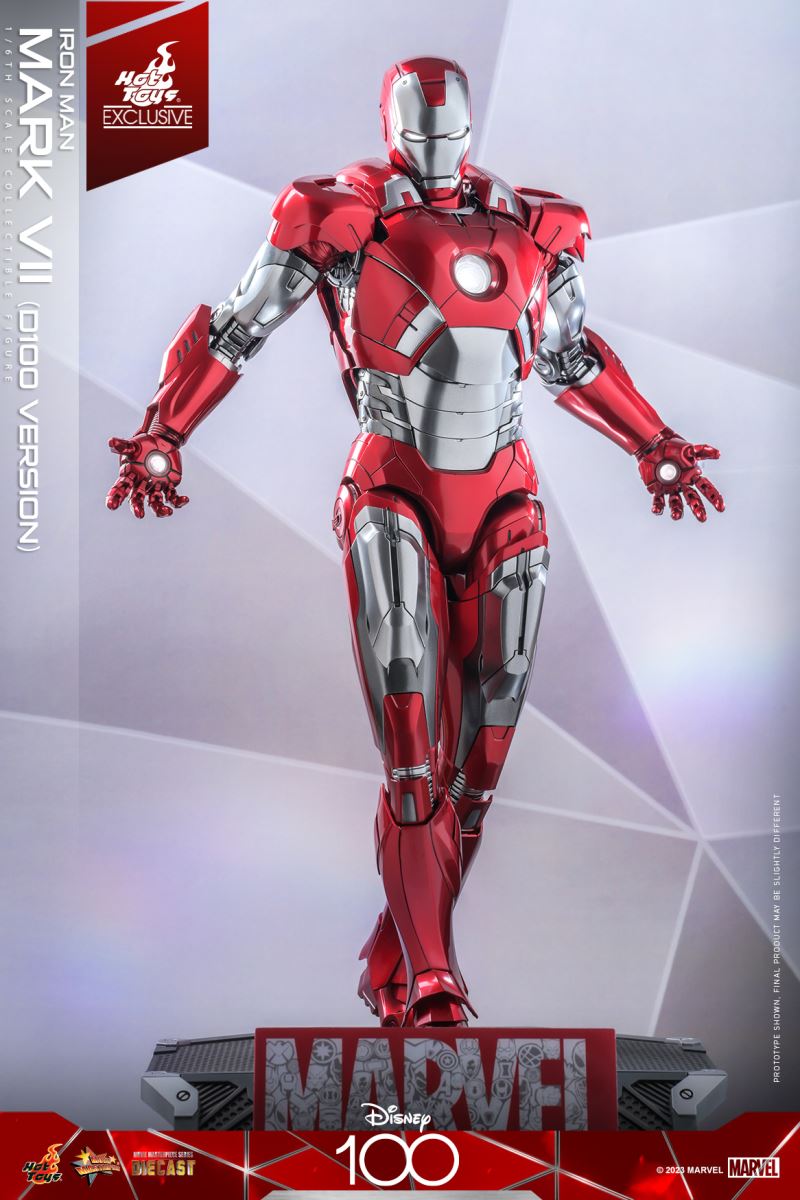 Disney 100th Anniversary Iron Man Mark7 (MMS696D54) 1/6