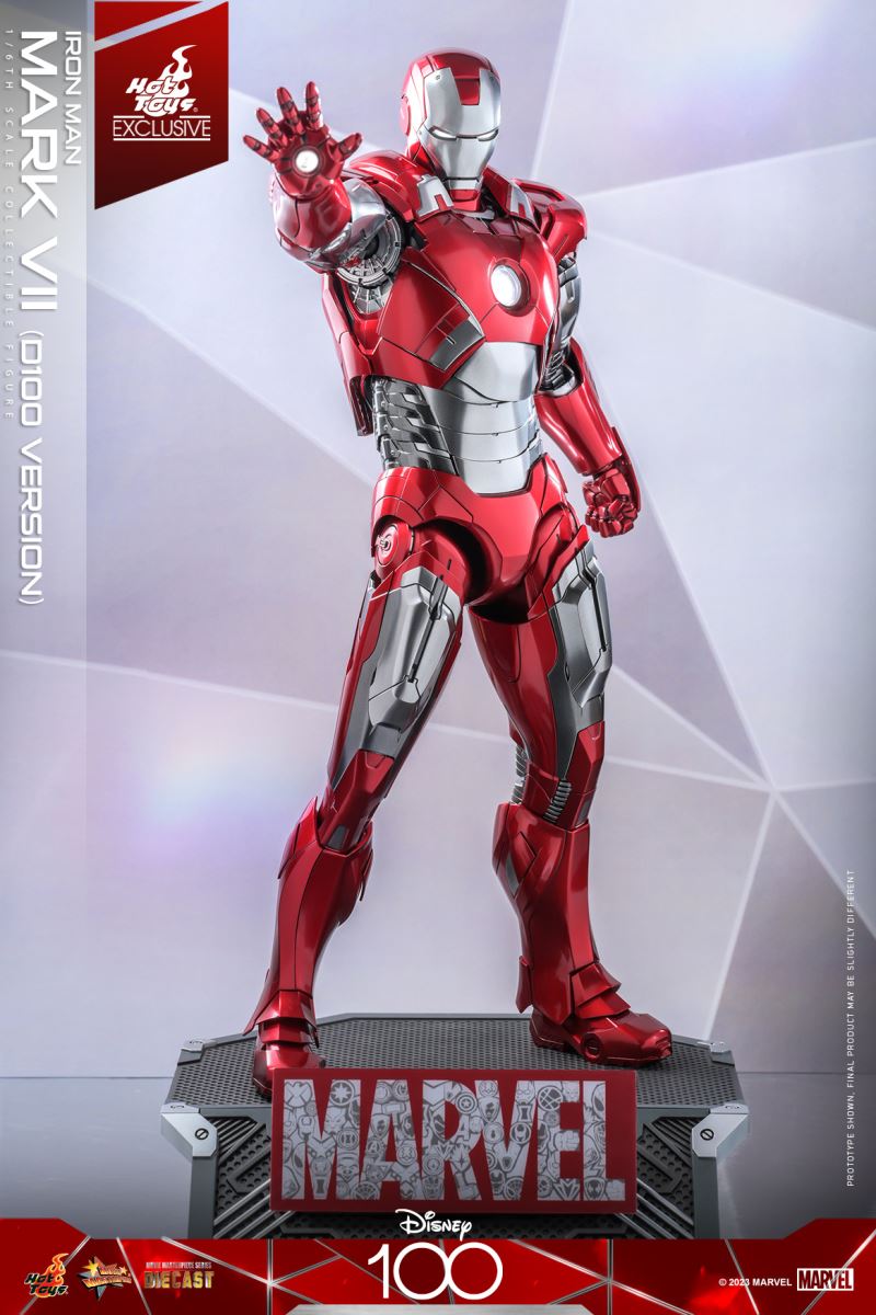 Disney 100th Anniversary Iron Man Mark7 (MMS696D54) 1/6
