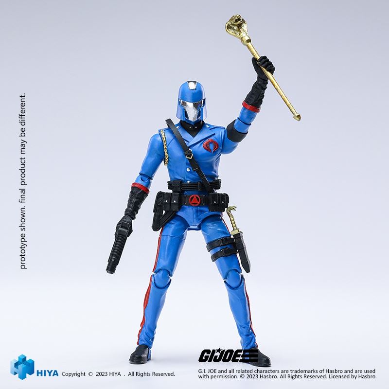 GIJoe Special Forces- Cobra Commander 1/18