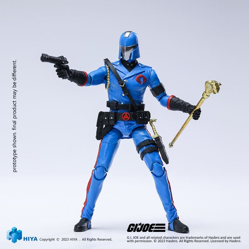 GIJoe Special Forces- Cobra Commander 1/18