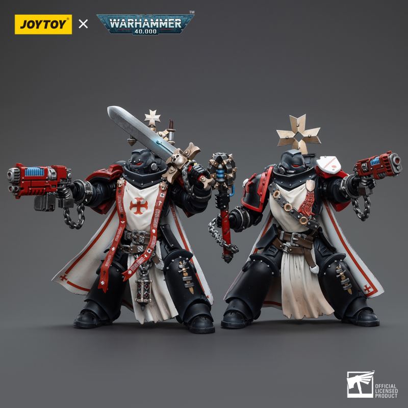 Chaos Terminator Garchakvash / Black Templar Dragan/Lombast 1/18