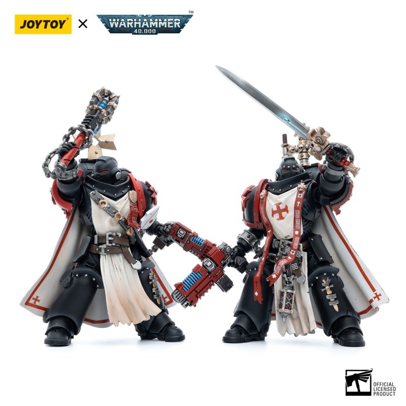 Chaos Terminator Garchakvash / Black Templar Dragan/Lombast 1/18