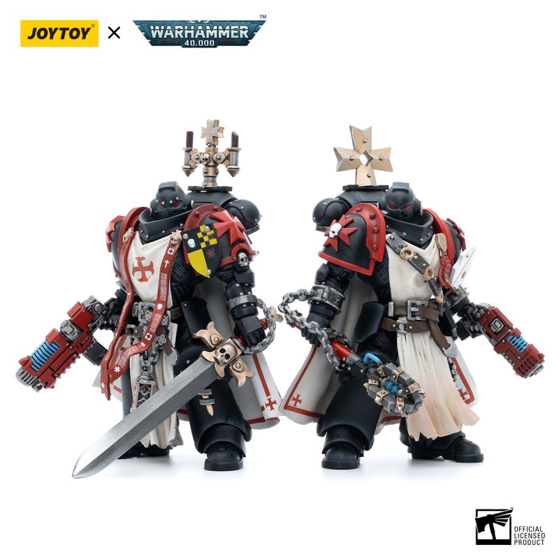 Chaos Terminator Garchakvash / Black Templar Dragan/Lombast 1/18